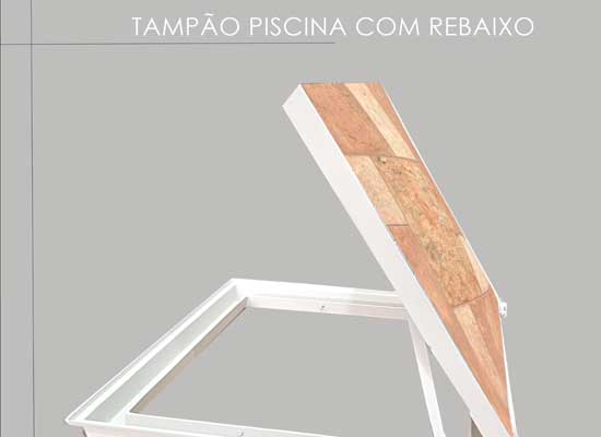 ESCADA PARA PISCINA DE VINIL